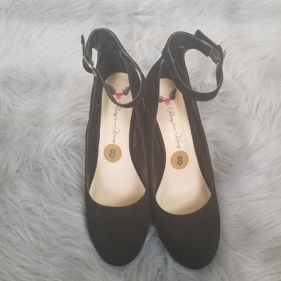 penny loves kenny block heels